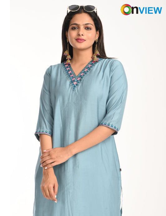 ONVIEW | 1421 | ROMAN SILK EMBROIDERY WITH BORDER