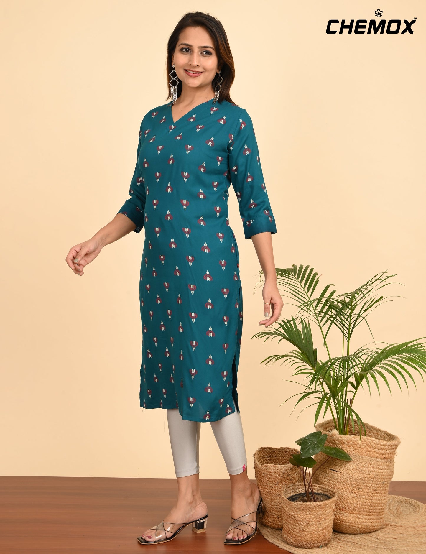 CHEMOX | 306 | ROUND NECK WITH POCKET