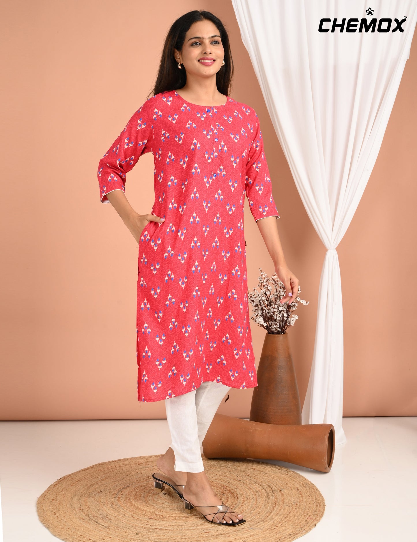 CHEMOX | 318 | ROUND NECK WITH POCKET