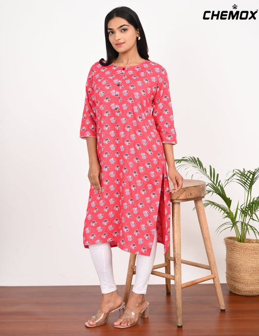 CHEMOX | 460 | ROUND NECK WITH POCKET