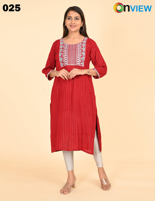 ONVIEW | 025 | BIG EMBROIDERY WITH LINING