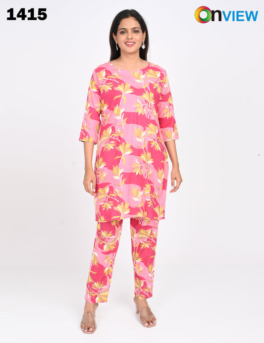 ONVIEW | 1415 | RAYON CO-ORD SET