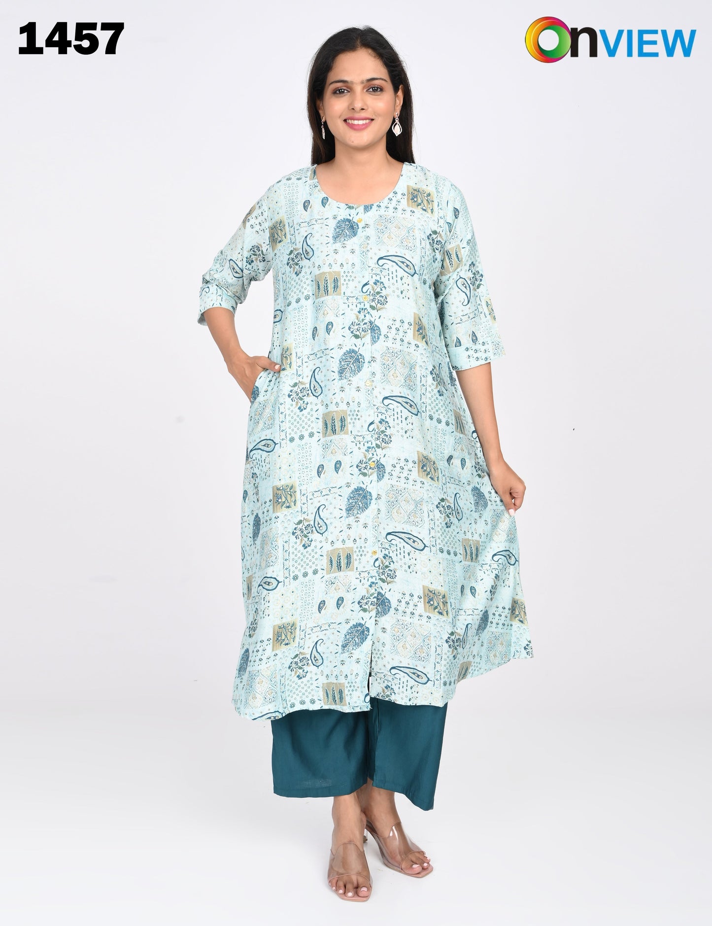 ONVIEW | 1457 | VATICAN FOIL  ALINE 2 PIECE SET