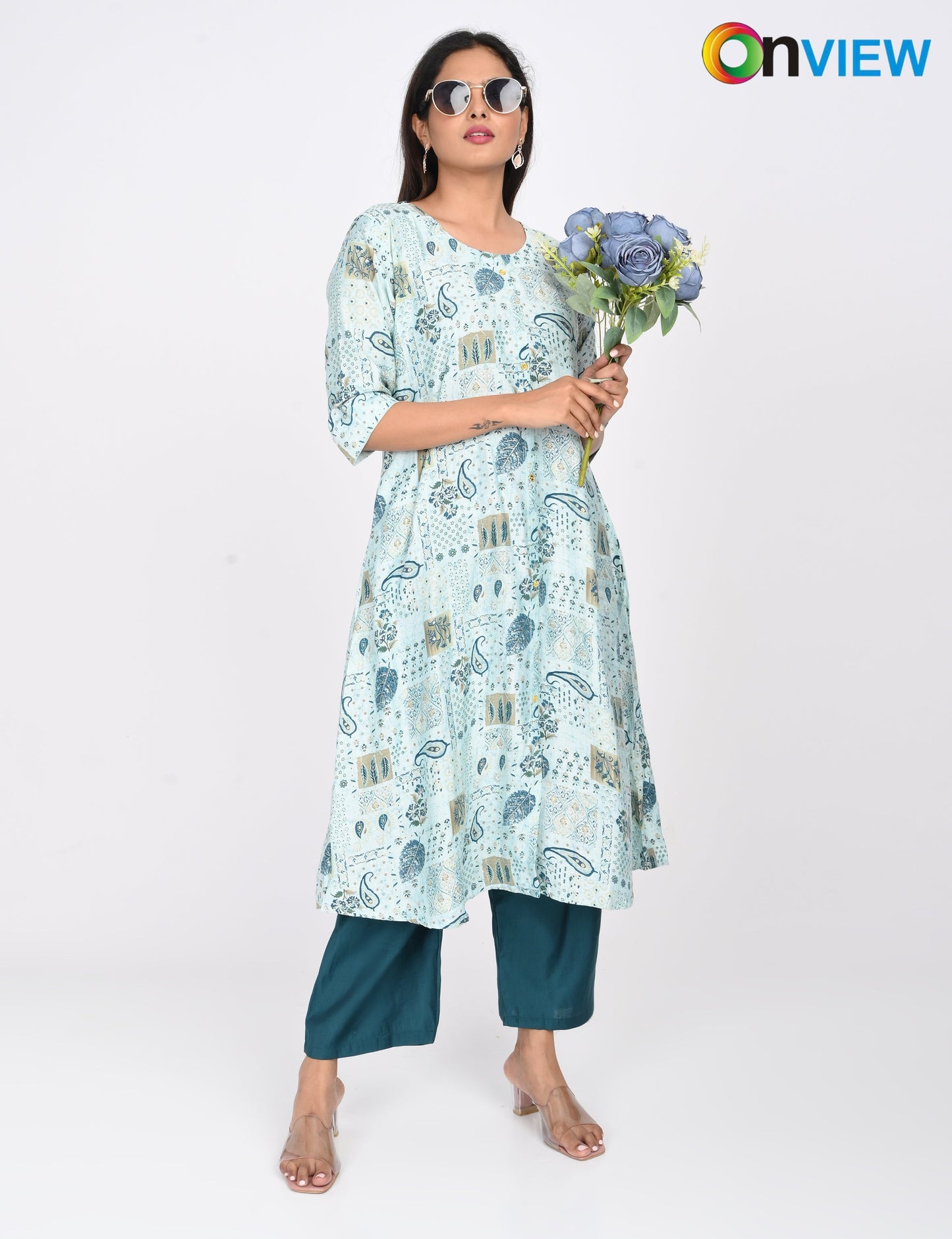 ONVIEW | 1457 | VATICAN FOIL  ALINE 2 PIECE SET