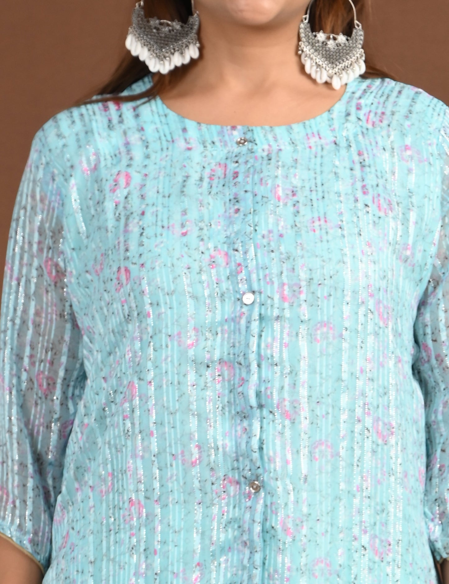 ONVIEW | 1505 | SATIN A LINE SIDE OPEN WITH LINING