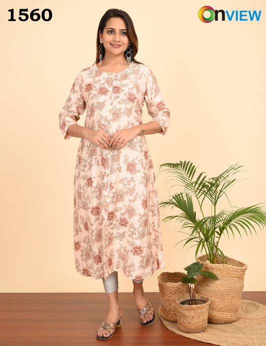 ONVIEW | 1560 | VATICAN FOIL A LINE UMBRELLA