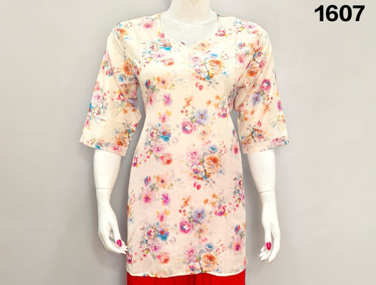 ONVIEW | 1607 | TRENDY RAYON DIGITAL PRINTED SHORT TOP