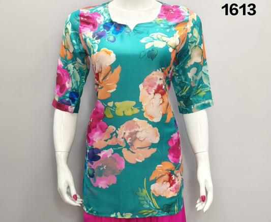 ONVIEW | 1613 | TRENDY RAYON DIGITAL PRINTED SHORT TOP