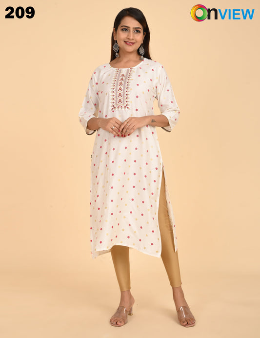 ONVIEW | 209 | SILK SMALL EMBROIDERY