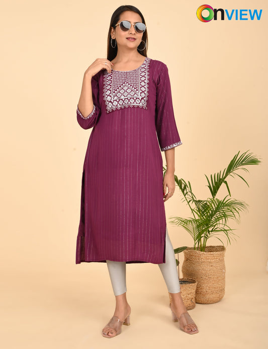 ONVIEW | 237 | BIG EMBROIDERY WITH LINING