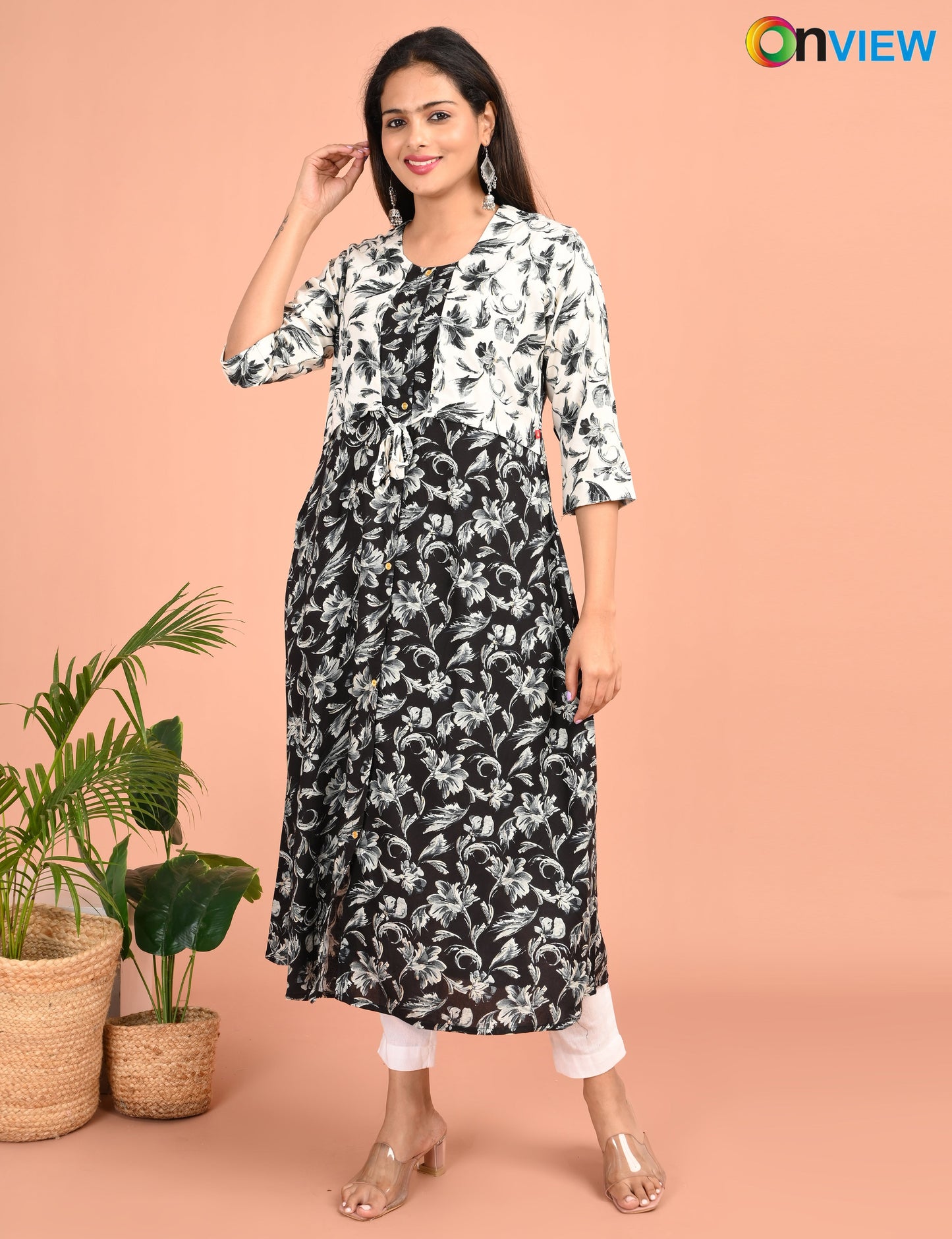 ONVIEW | 938 | HALF COAT A LINE UMBRELLA