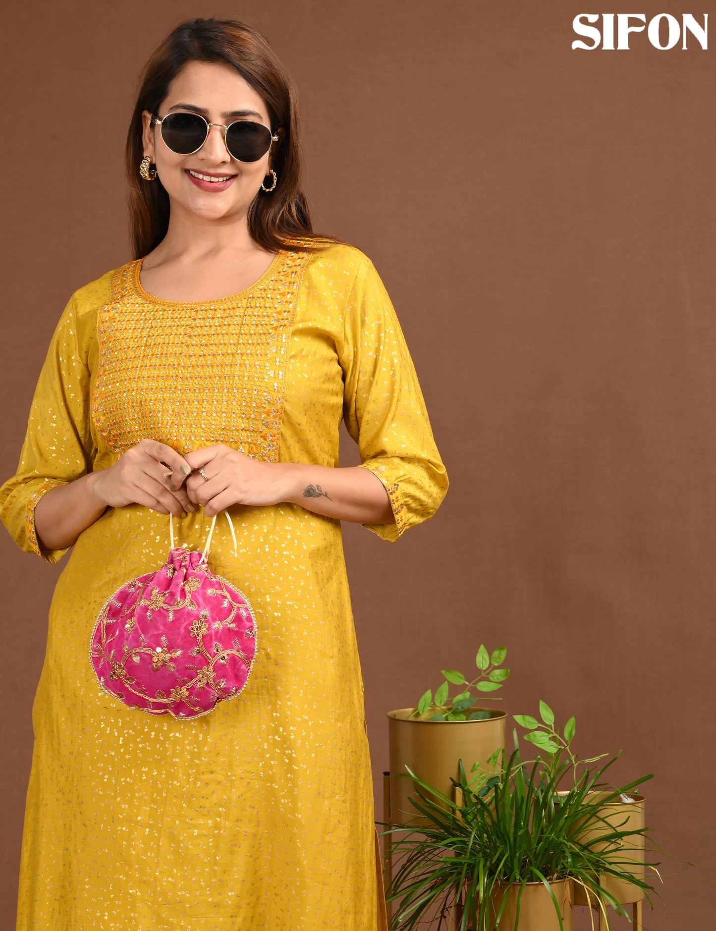 SIFON | 1698 | ROMAN SILK BIG EMBROIDERY