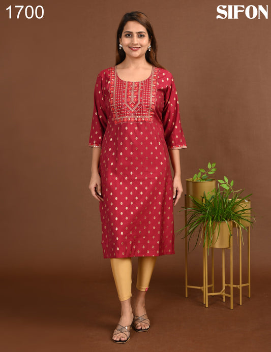 SIFON  | 1700 | ROMAN SILK BIG EMBROIDERY