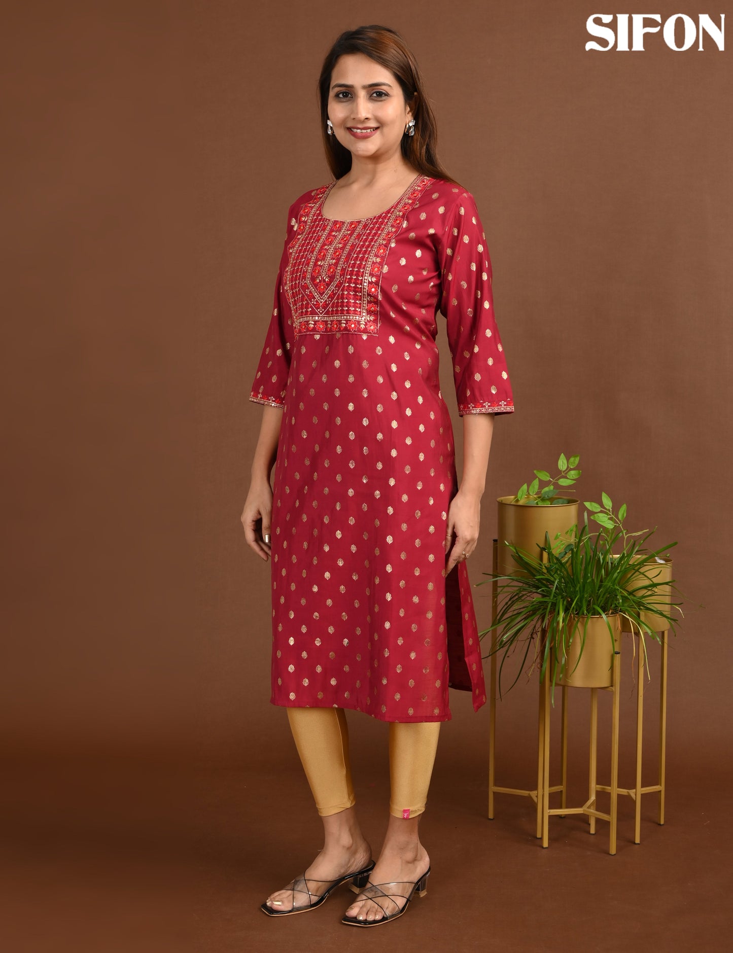 SIFON  | 1700 | ROMAN SILK BIG EMBROIDERY