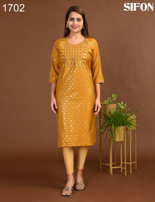 SIFON | 1702 | ROMAN SILK BIG EMBROIDERY