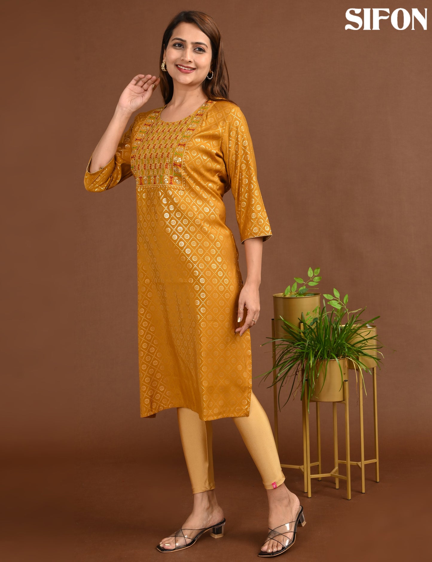 SIFON | 1702 | ROMAN SILK BIG EMBROIDERY