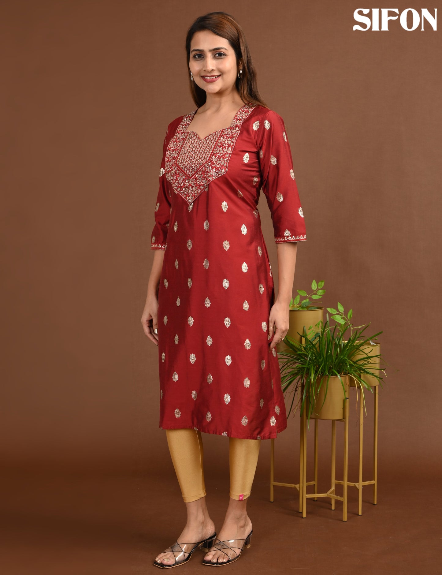 SIFON | 1705 | ROMAN SILK BIG EMBROIDERY