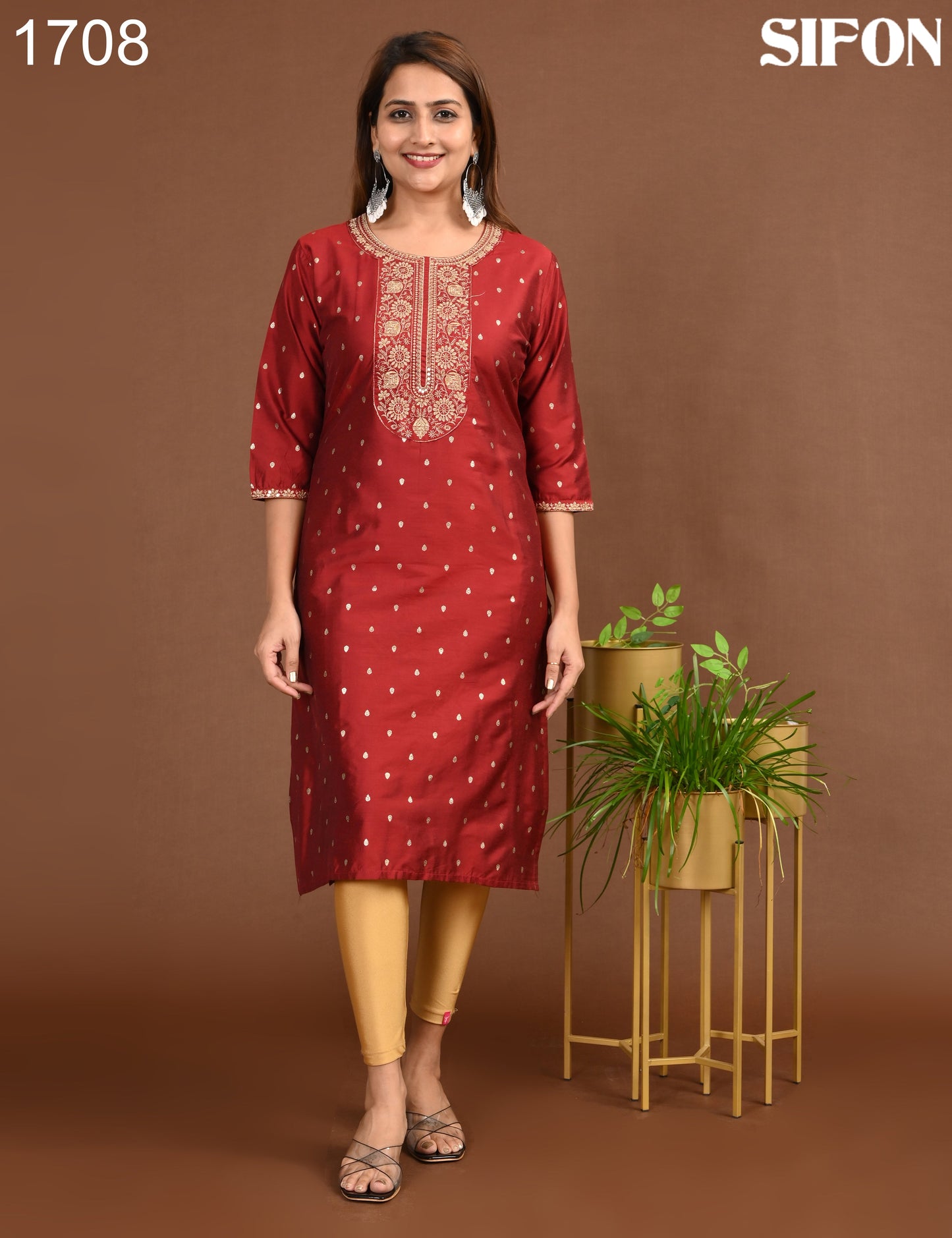 SIFON | ROMAN SILK BIG EMBROIDERY | 1708