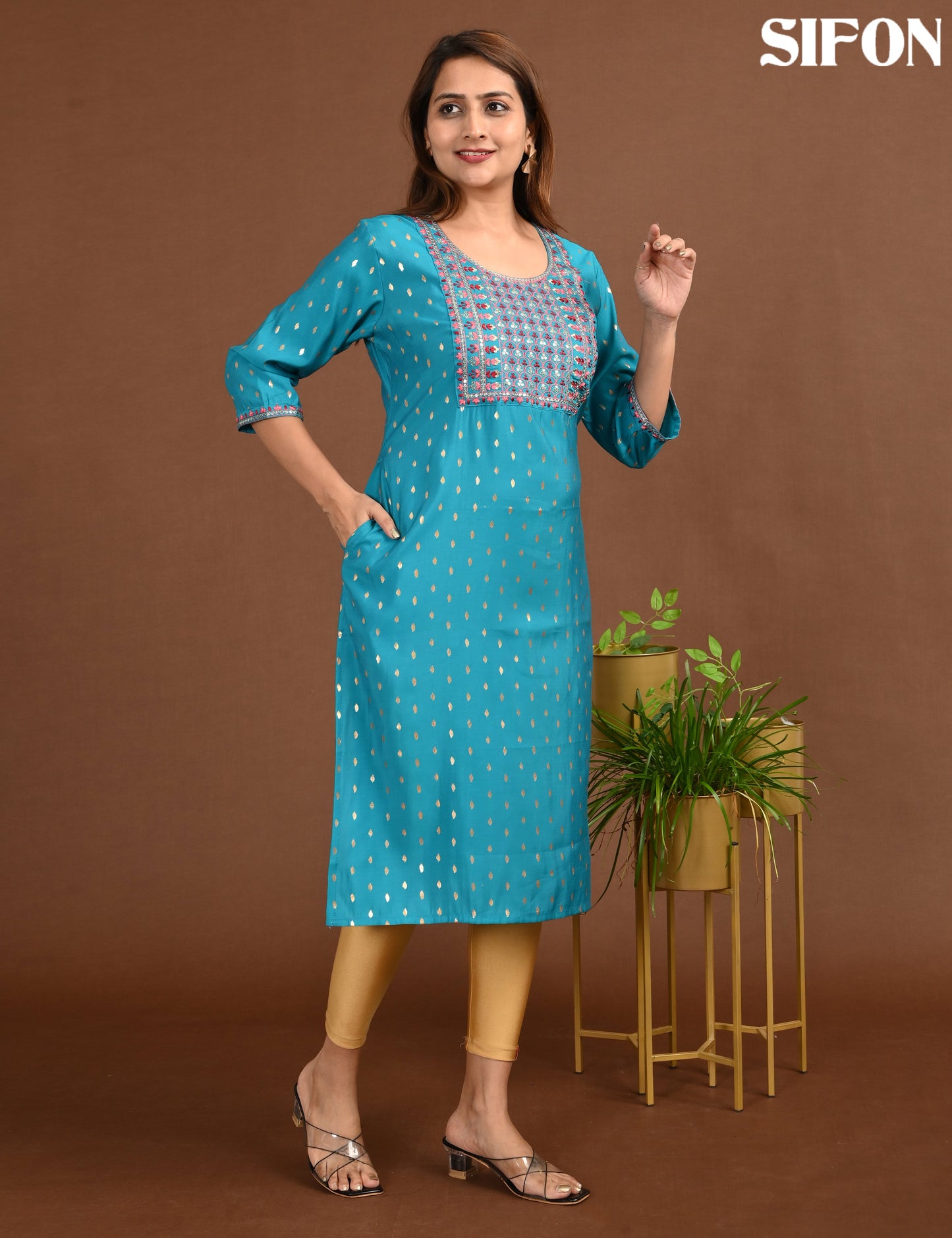 SIFON | 1728 | ROMAN SILK BIG EMBROIDERY