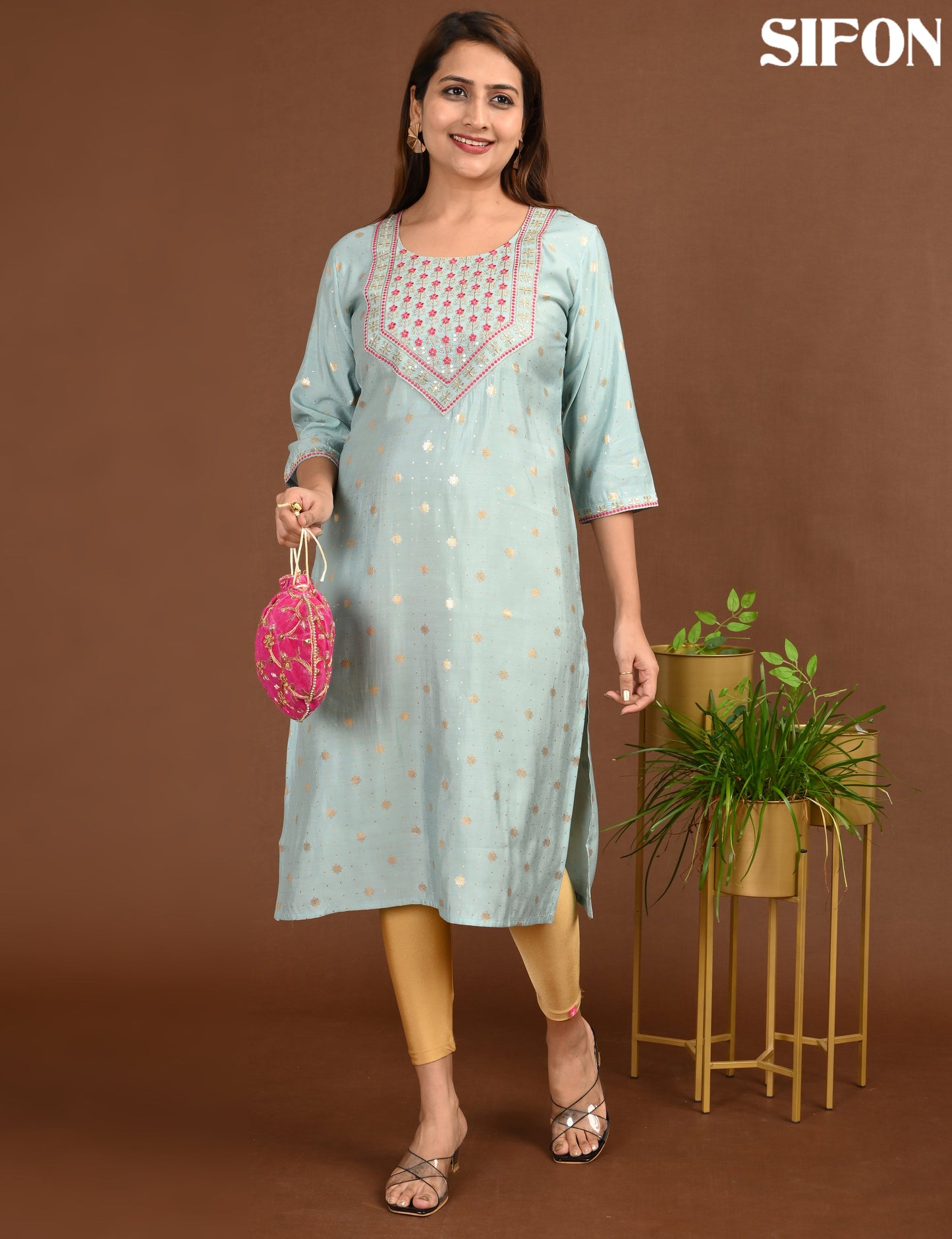 SIFON | 1743 | ROMAN SILK BIG EMBROIDERY