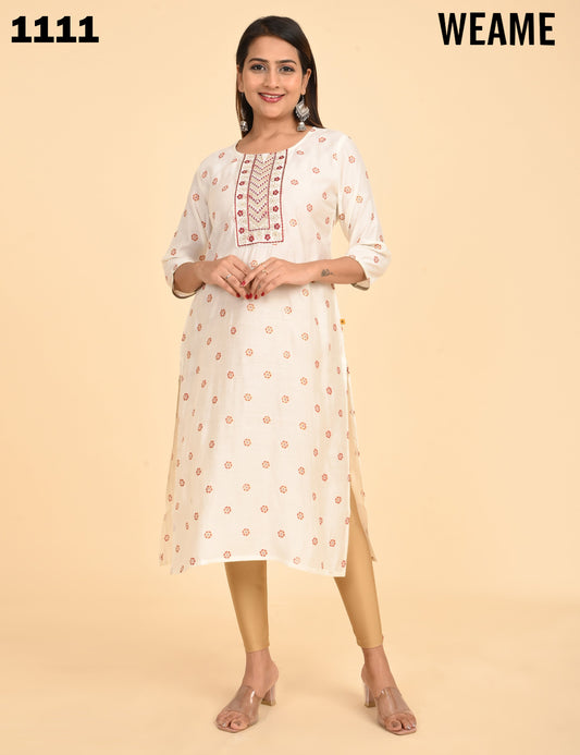 WEAME | 1111 | SILK SMALL EMBROIDERY