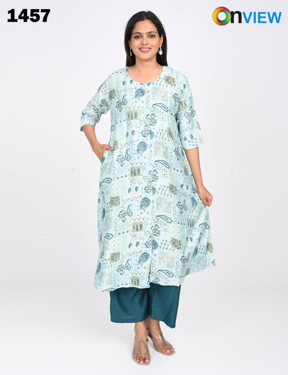 ONVIEW | 1457 | VATICAN FOIL  ALINE 2 PIECE SET