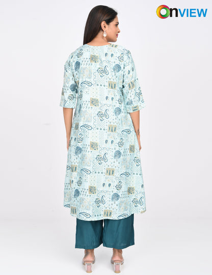 ONVIEW | 1457 | VATICAN FOIL  ALINE 2 PIECE SET