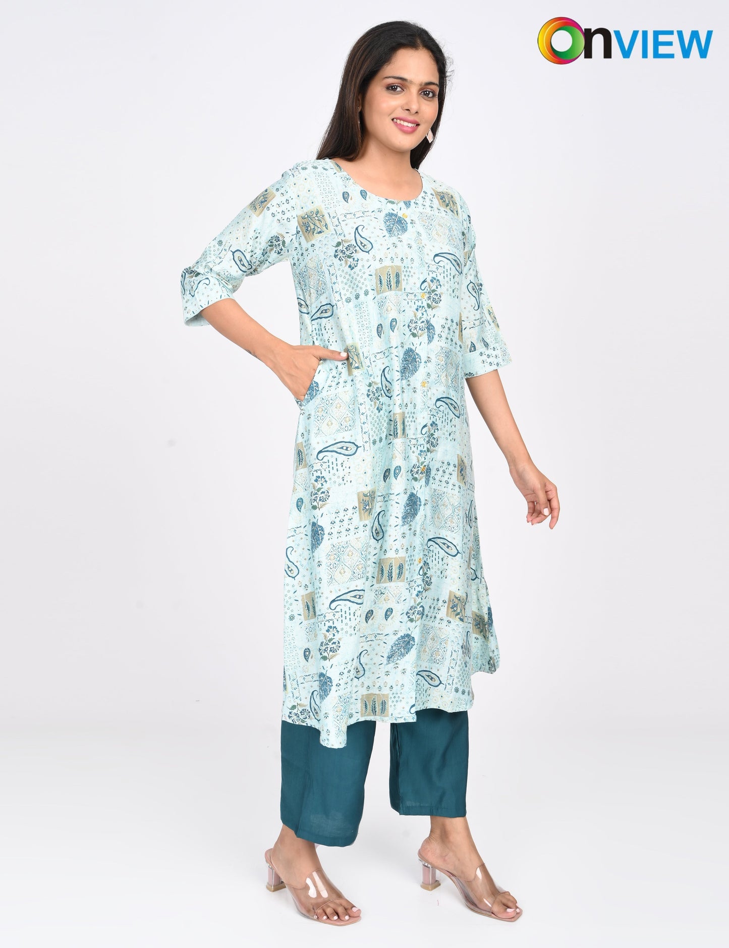 ONVIEW | 1457 | VATICAN FOIL  ALINE 2 PIECE SET