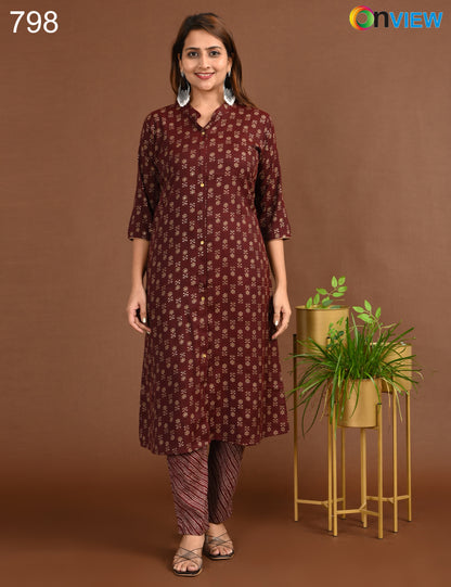 ONVIEW | 798 | A LINE 2 PIECE SET