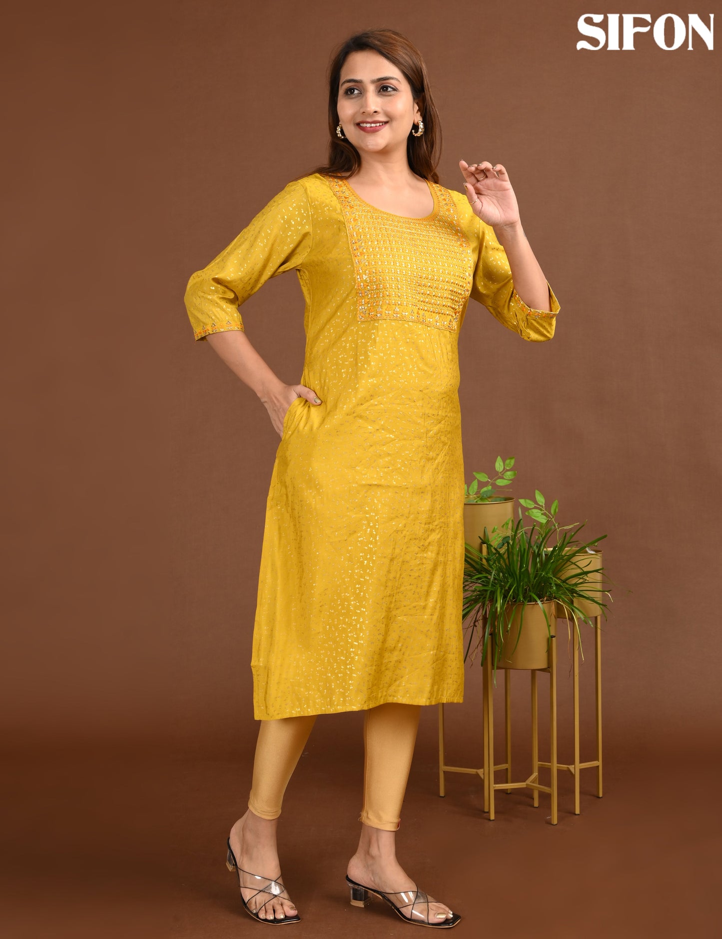 SIFON | 1698 | ROMAN SILK BIG EMBROIDERY