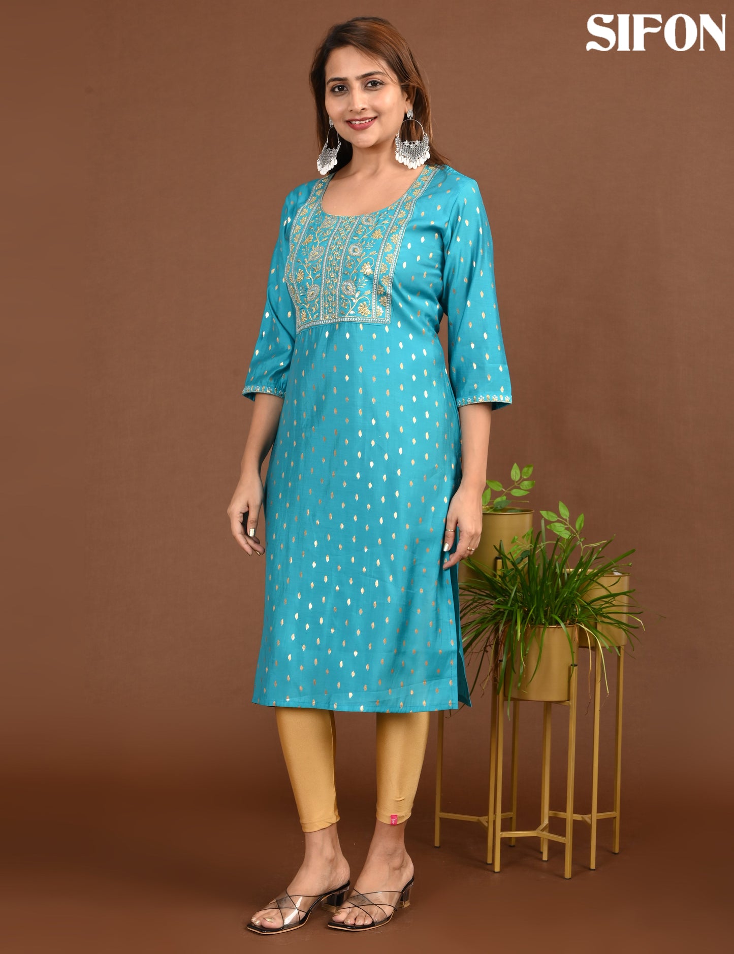 SIFON | 1699 | ROMAN SILK BIG EMBROIDERY