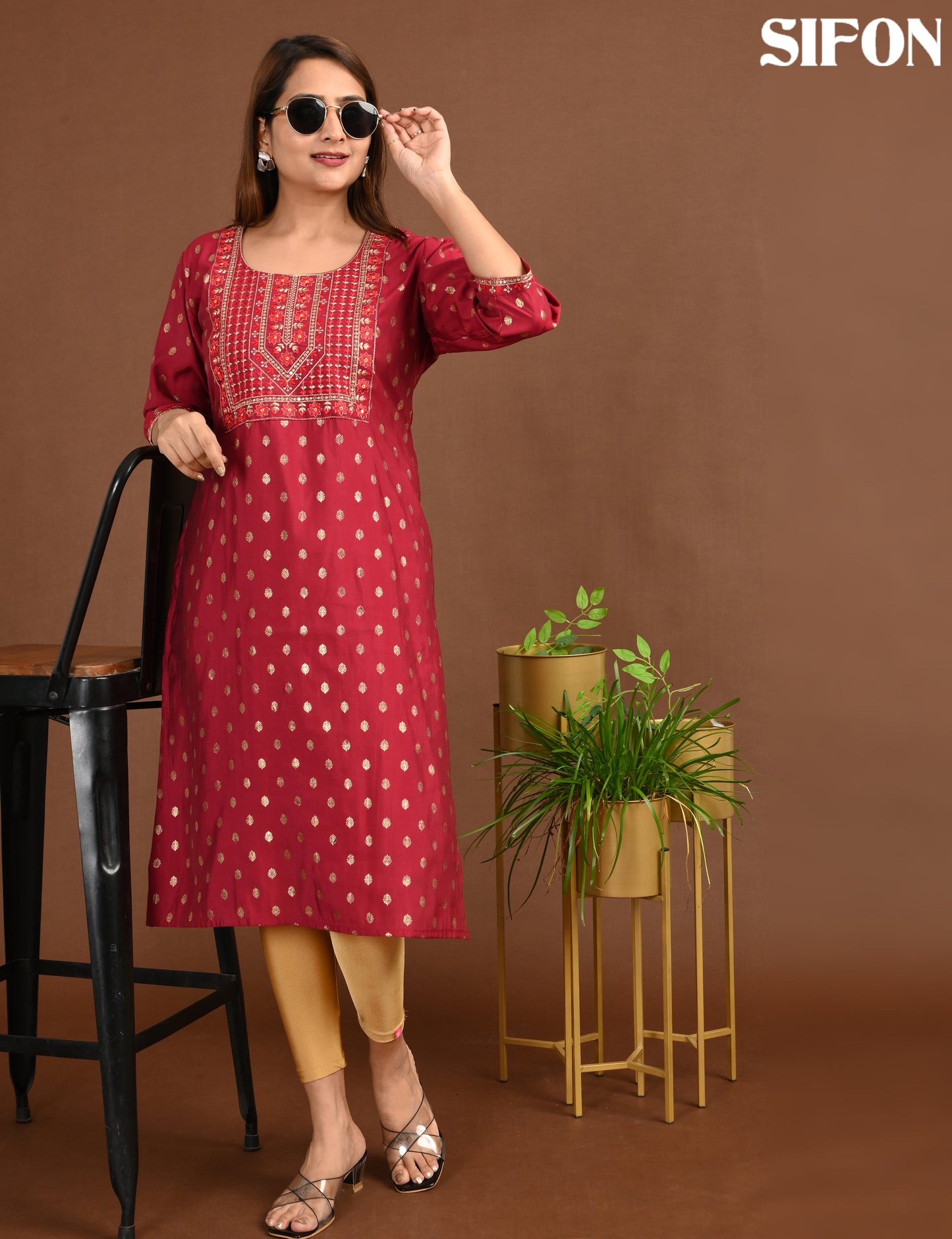 SIFON  | 1700 | ROMAN SILK BIG EMBROIDERY