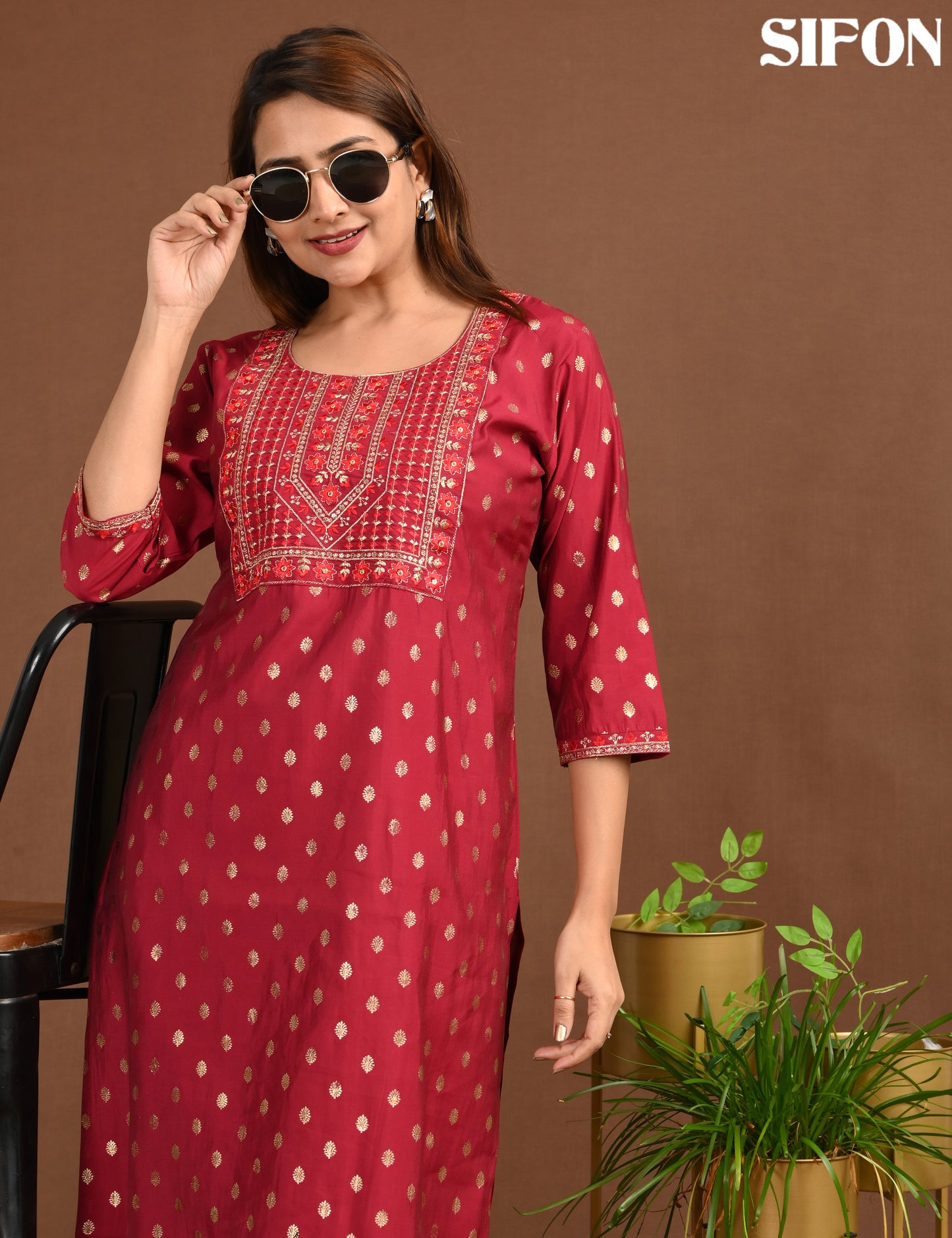 SIFON  | 1700 | ROMAN SILK BIG EMBROIDERY