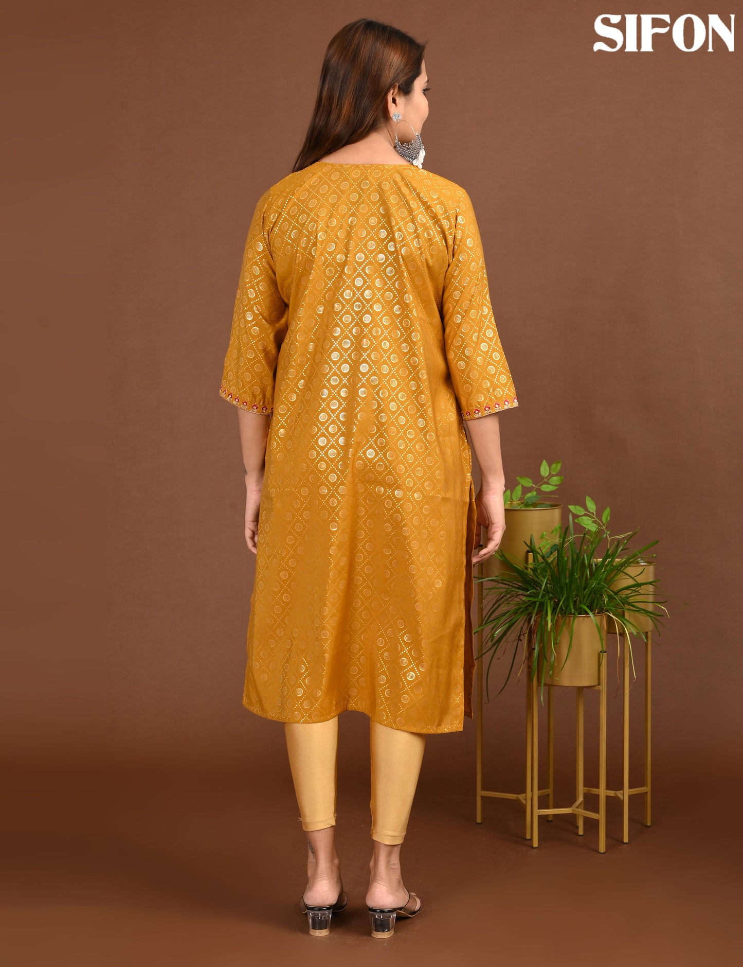 SIFON | 1701 | ROMAN SILK BIG EMBROIDERY