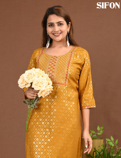 SIFON | 1701 | ROMAN SILK BIG EMBROIDERY