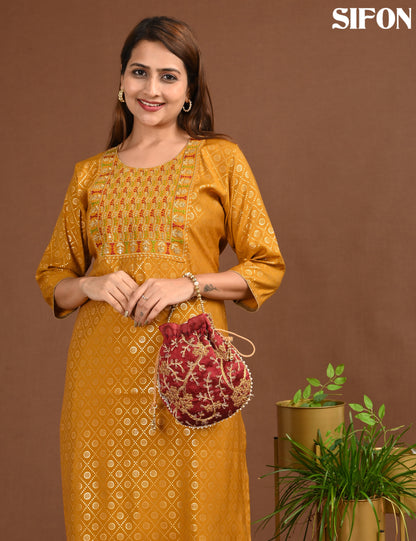 SIFON | 1702 | ROMAN SILK BIG EMBROIDERY