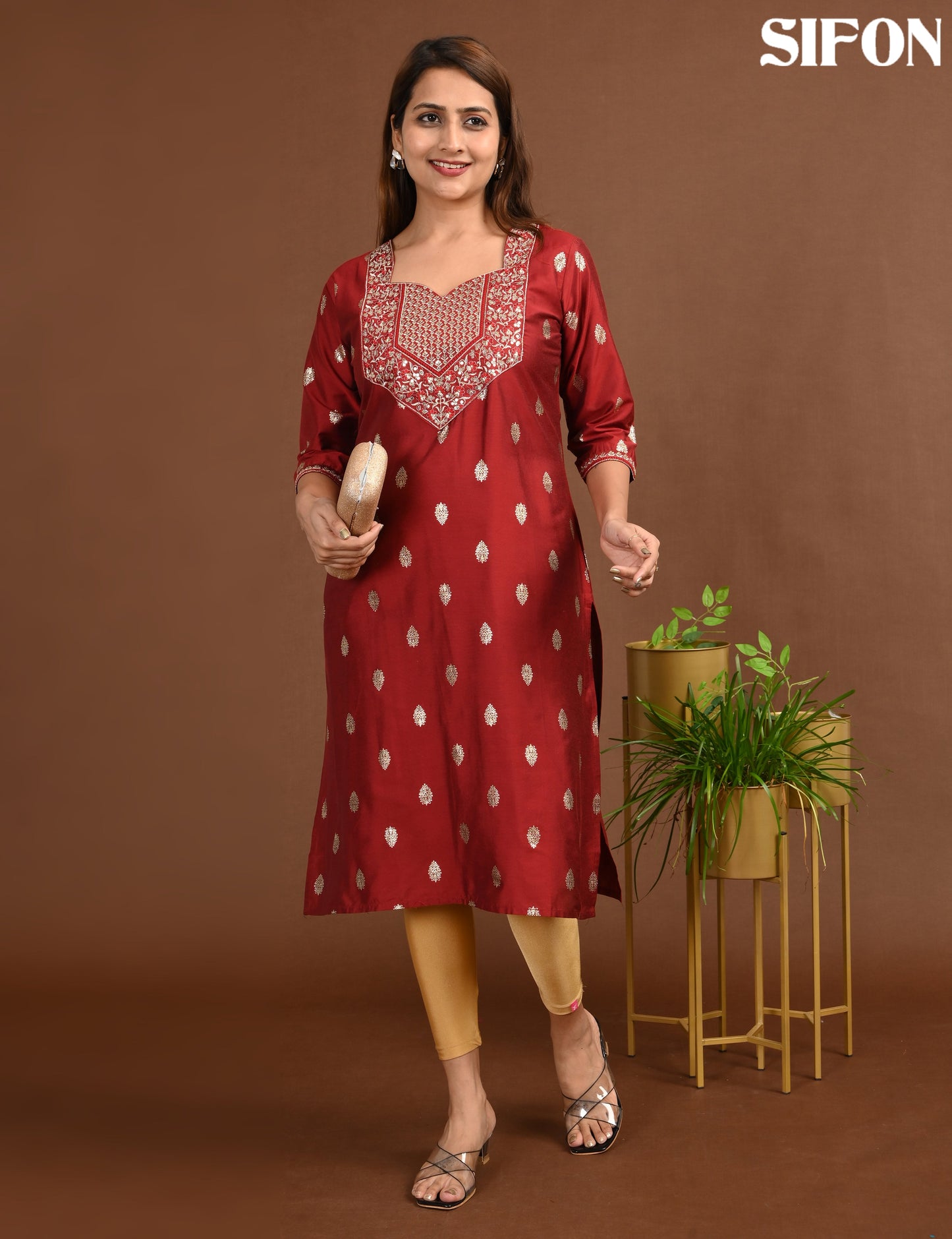 SIFON | 1705 | ROMAN SILK BIG EMBROIDERY