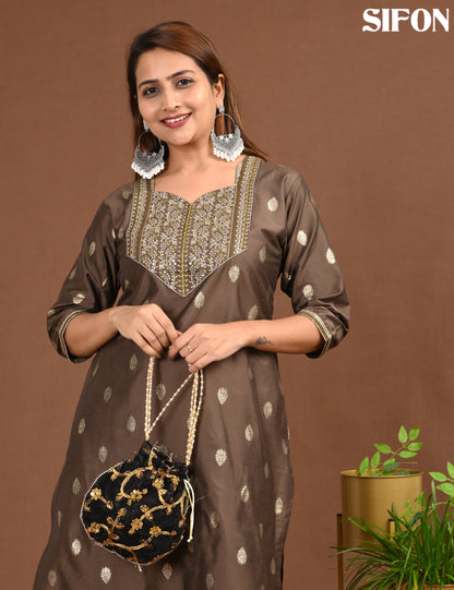 SIFON | 1706 | ROMAN SILK BIG EMROIDERY | 1706