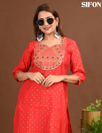 SIFON  | 1707 | ROMAN SILK BIG EMBROIDERY