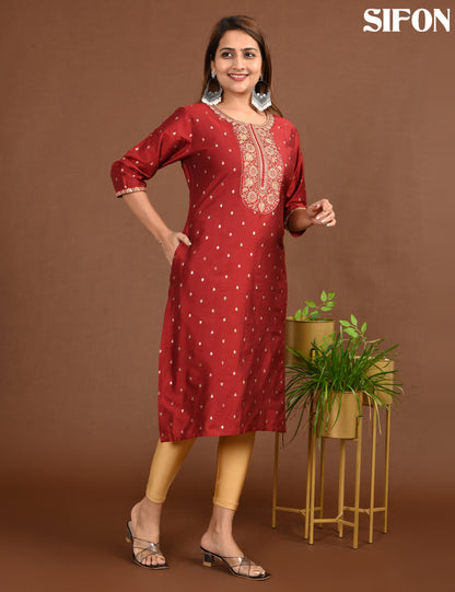 ONVIEW | 1708 | ROMAN SILK BIG EMBROIDERY