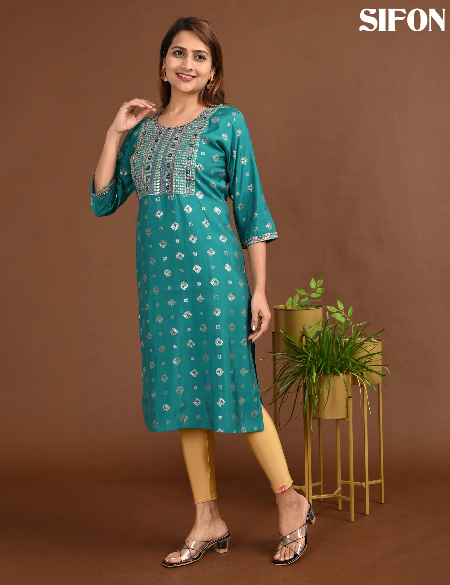 SIFON | 1727 | ROMAN SILK BIG EMBROIDERY