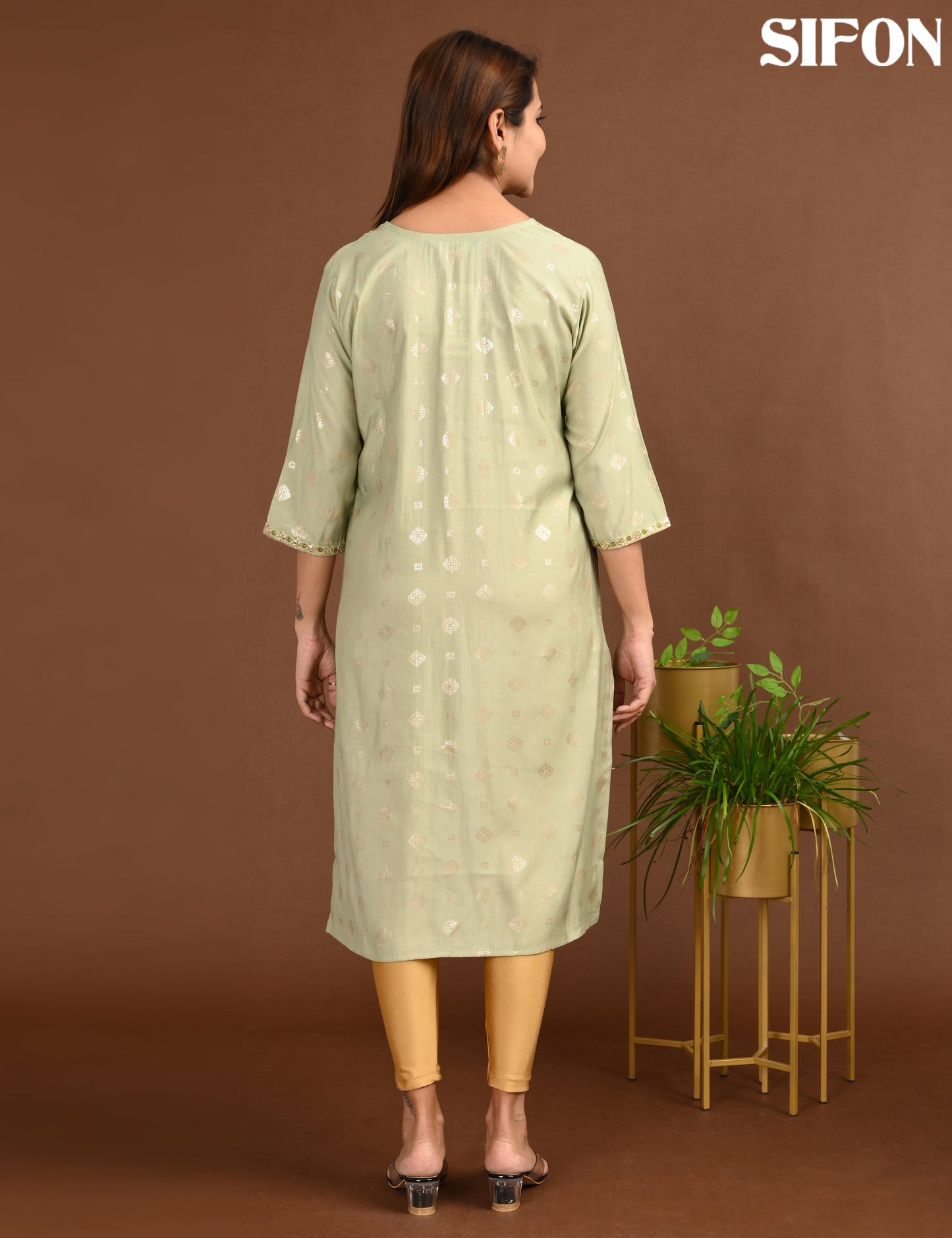 SIFON  | 1729 | ROMAN SILK BIG EMBROIDERY