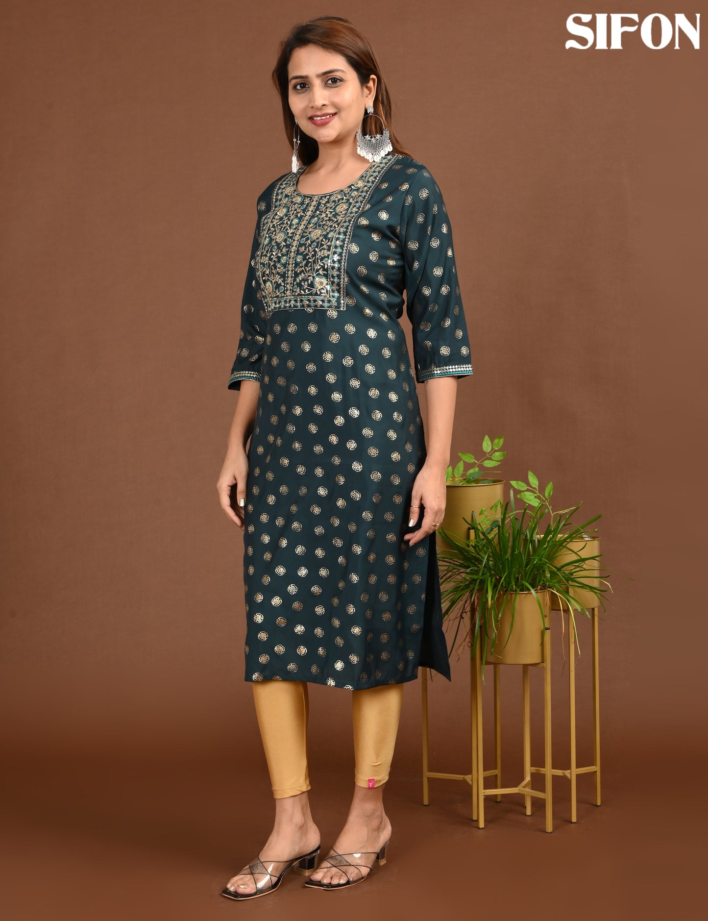 SIFON | 1730 | ROMAN SILK BIG EMBROIDERY