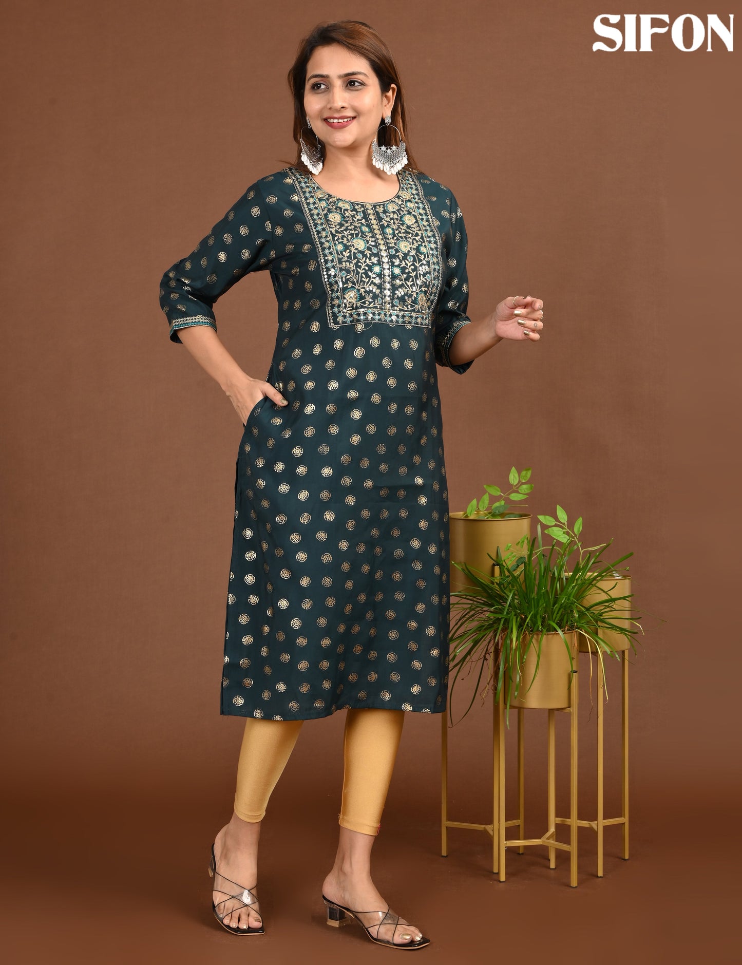 SIFON | 1730 | ROMAN SILK BIG EMBROIDERY