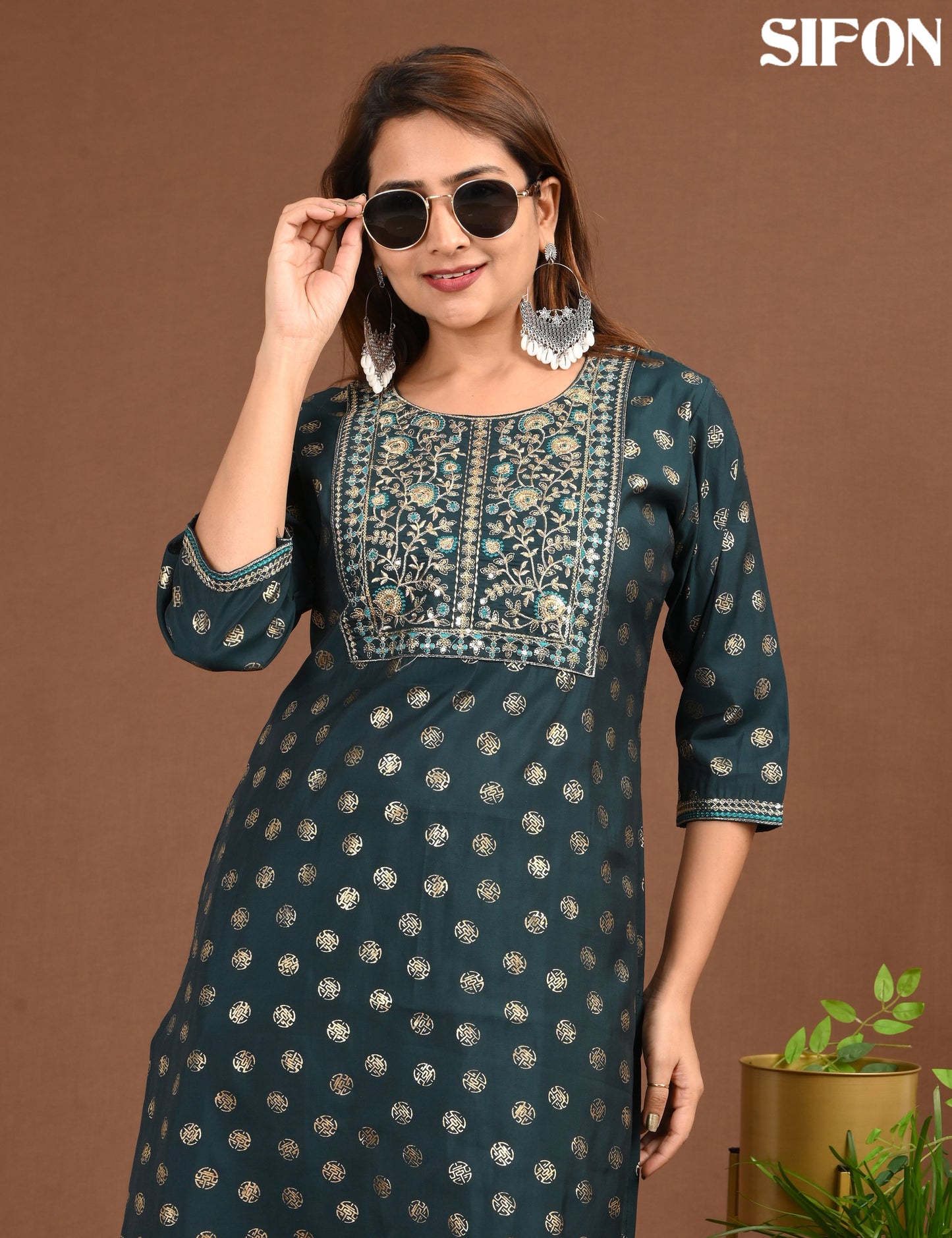 SIFON | 1730 | ROMAN SILK BIG EMBROIDERY