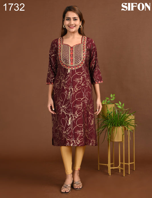 SIFON | 1732 | ROMAN SILK BIG EMBROIDERY