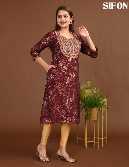 SIFON | 1732 | ROMAN SILK BIG EMBROIDERY