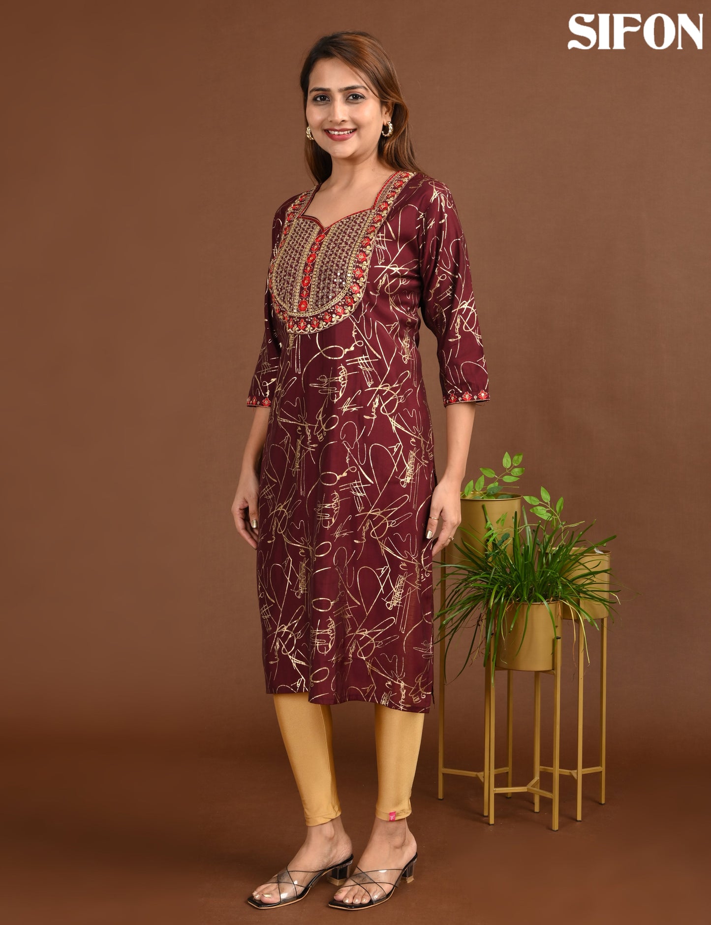 SIFON | 1732 | ROMAN SILK BIG EMBROIDERY