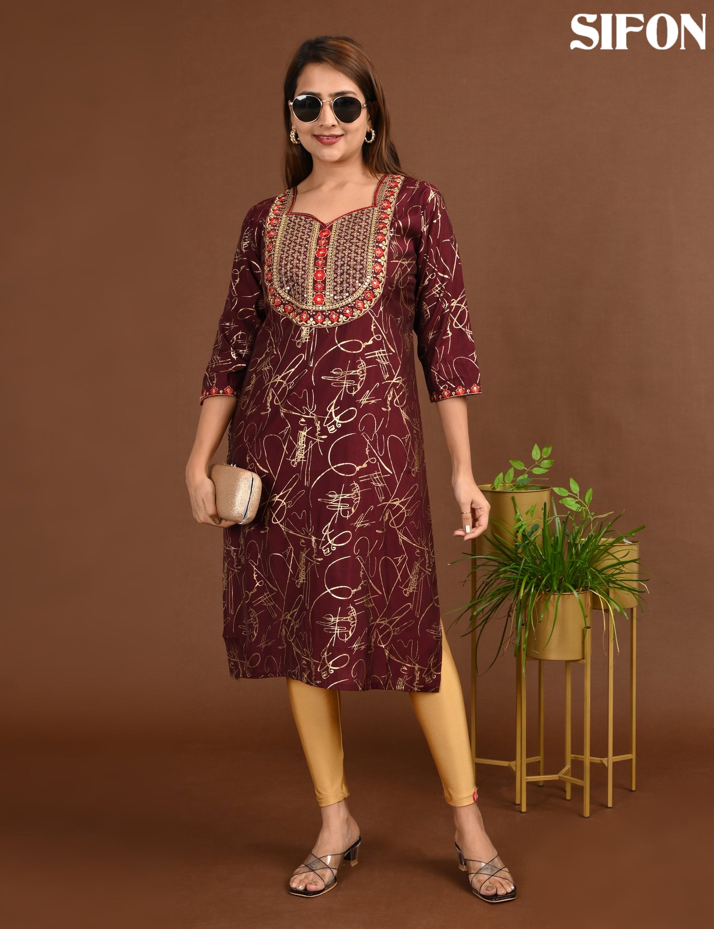 SIFON | 1732 | ROMAN SILK BIG EMBROIDERY