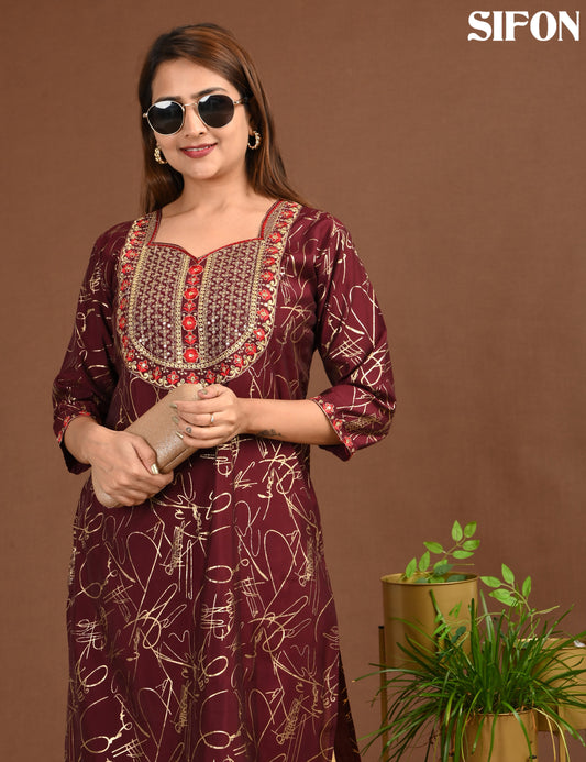 SIFON | 1732 | ROMAN SILK BIG EMBROIDERY